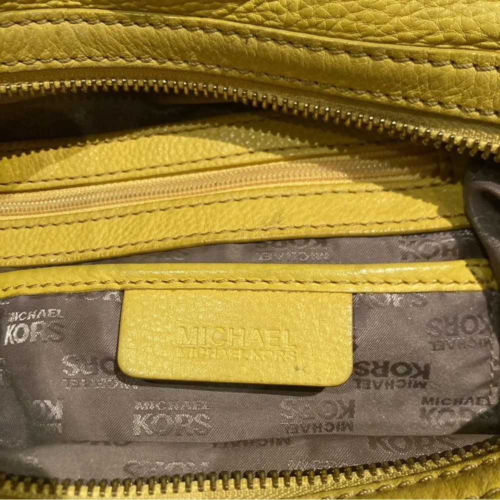 Yellow Michael Kors Handbag - Picture 8 of 14